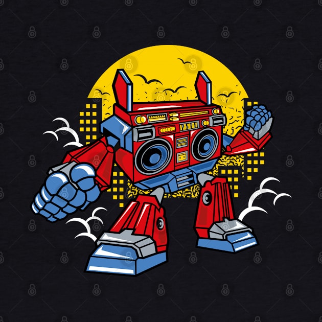 Boombox-Transformer by WOOF SHIRT by WOOFSHIRT